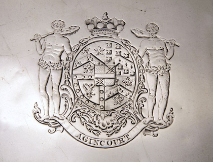 Georgian Silver Salver - Agincourt Armorial - Baron John Wodehouse, 1st Earl of Kimberley